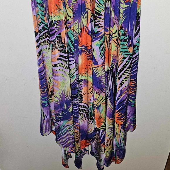 Candy Couture Large Bohemian Styled Handkerchief Summer Vibrant colors Dress - Picture 4 of 4